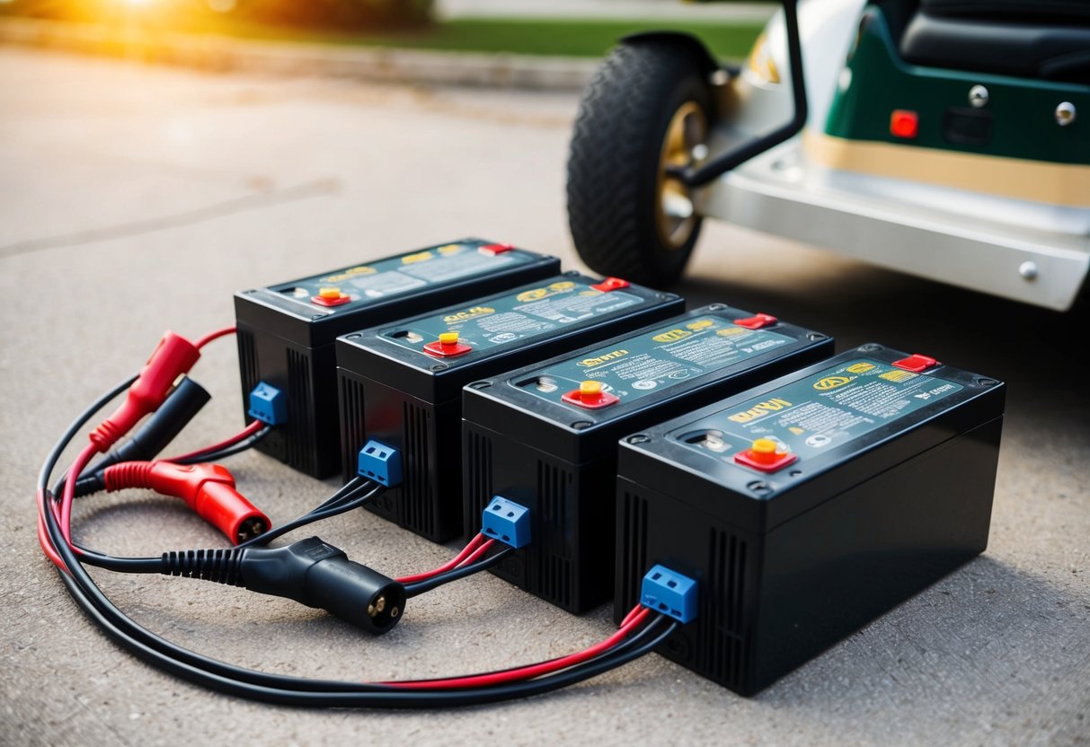 How to Charge 48 Volt Golf Cart Batteries with 12 Volt Charger