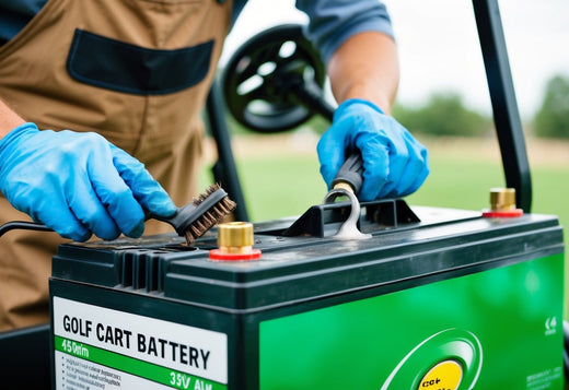 How to Clean Golf Cart Batteries