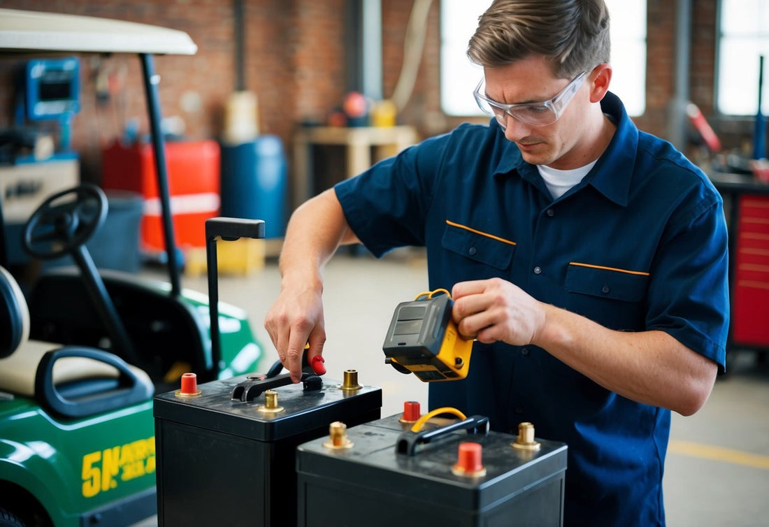 How to Refurbish Golf Cart Batteries