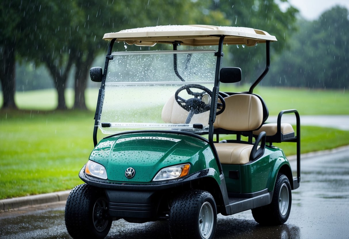 Can Golf Carts Get Wet