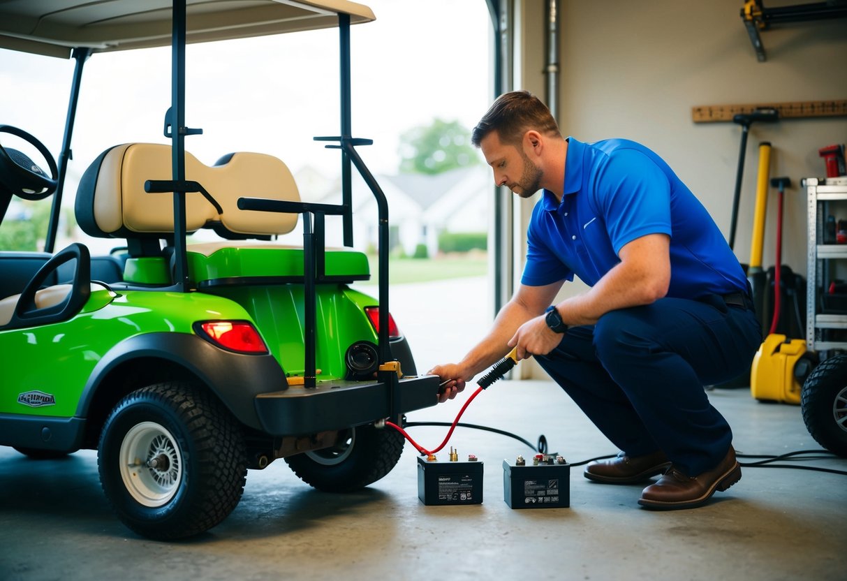 How to Disconnect Golf Cart Batteries